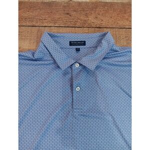 peter millar Crown Crafted 2xl polo All Over Print Golf Performance Men's 2056